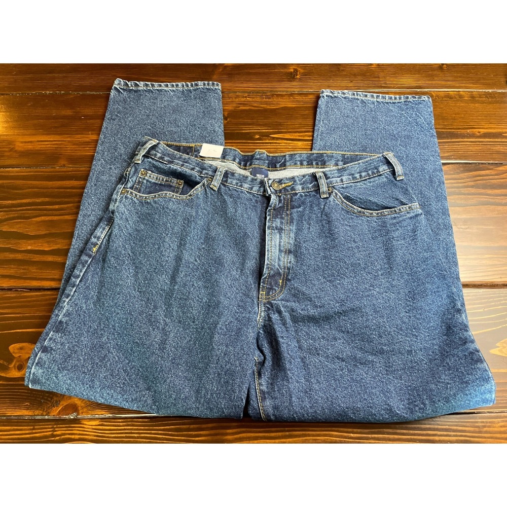 Full Blue Jeans, Men's Size 38x30, Blue, Denim, 5 Pocket, Straight Leg, NEW